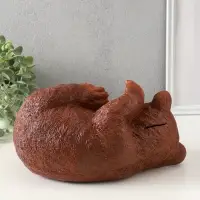 Копилка "Мишка лёжа" 15х28 см, цветной