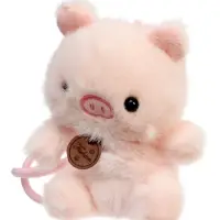 Мягкая игрушка "Поросёнок" на подвесе МИКС, 13 см