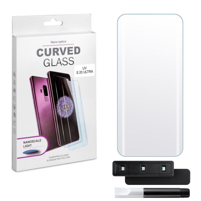 Защитное стекло Samsung S20 Ultra UV Glue set