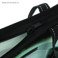 Папка с ручками А4, 335 х 235 х 55 мм, пластиковая, ручки-тесьма, Calligrata "Мяч"