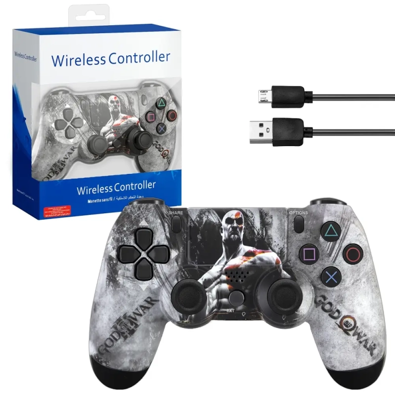 Джойстик PS4 DualShock беспроводной с рисунком №18