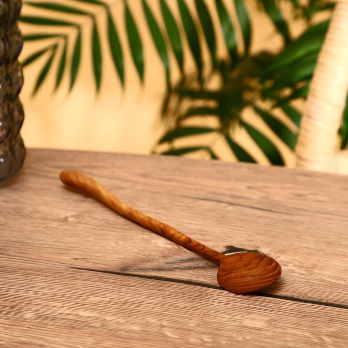 Ложка 22 см, тиковое дерево