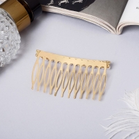 Гребень для волос &laquo;Либерти&raquo;, роскошь, 6&times;4 см, золото