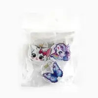 Краб для волос, 2.5&times;2&times;2 см, МИКС