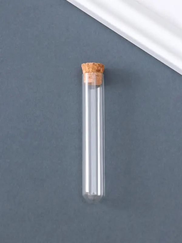 Колба стекло, пробка (в) 1,2х1,2х7 см