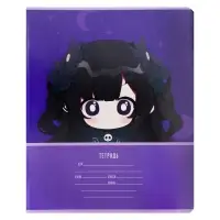 Тетрадь 12 листов в клетку на скрепке "Магические куклы", обложка мелованный картон, ВД-лак, МИКС