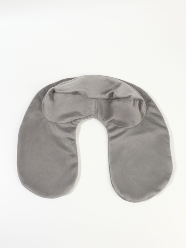 Подушка-воротник надувная 31*31см серый накл OT