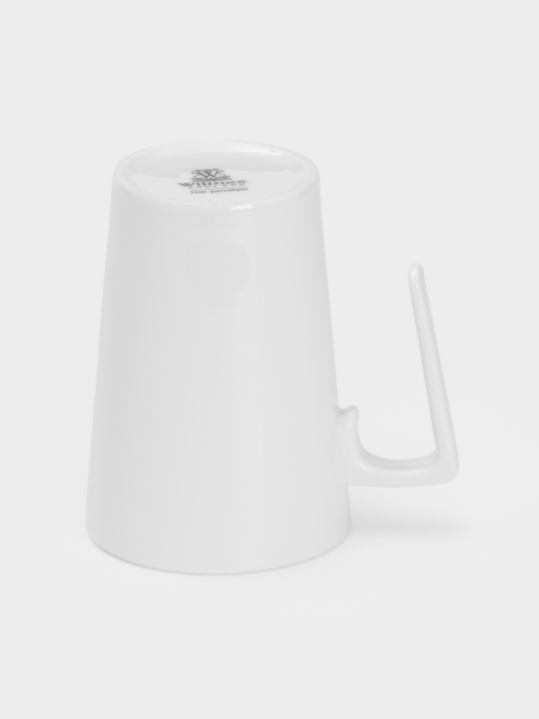 Кружка фарфоровая Wilmax, 320 мл, цвет белый