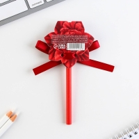 Эко-ручка шариковая в открытке &laquo;Учителю: С Днём Учителя&raquo;, синяя паста