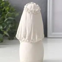 Фигура &laquo;Берегиня невеста&raquo;, 14&times;6.5&times;7 см, натуральный