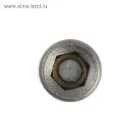 Бита с торцевой головкой ТУНДРА, сталь CrV, магнит, 6 х 65 мм