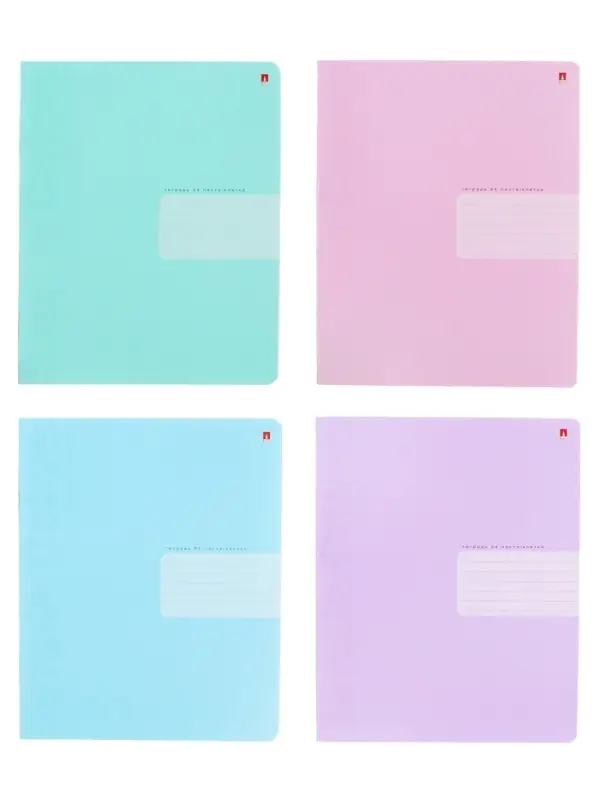 Тетрадь 24л кл ZEFIR COLORS, МИКС