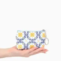 Кошелек жен 13-01-01 Июнь2505, 11*3,5*8,5 см, отд на молнии, микс