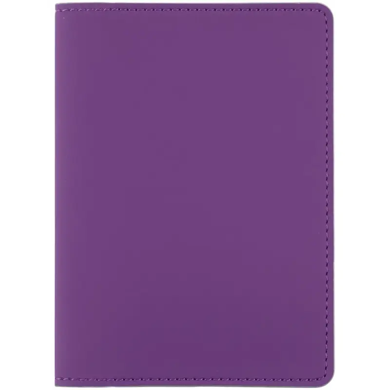 Обложка для паспорта Shall Simple, фиолетовый
