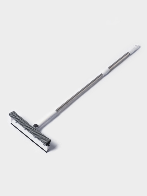 Окномойка с поролоновой насадкой Raccoon, телескопическая ручка, поворот на 180&deg;, 26&times;3,5&times;98(128)