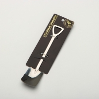 Ложка десертная из нержавеющей стали Magistro &laquo;Лопата&raquo;, длина 15,5 см, форма прямоугольная, цвет серебряный