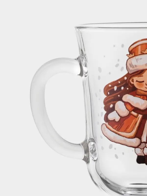 Кружка "Глинтвейн" "Новогодние игрушки" 250 мл