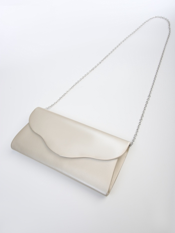 Сумка женская на магните, цвет золотистый