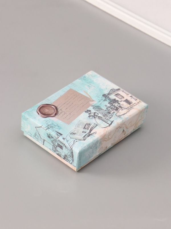 Сургучный набор "Песня кита" печать, ручка, сургуч 12,5х10х3,6 см