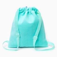 Сумка детская &laquo;Дино&raquo;, 35 &times; 30 см, цвет бирюзовый