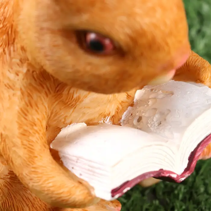 Фигурка полистоун TAKE IT EASY &laquo;Зайка читает книжку&raquo;, 10&times;8&times;15 см