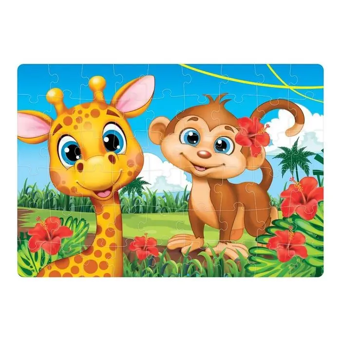 Пазл детский &laquo;Весёлые приключения&raquo;, 54 элемента