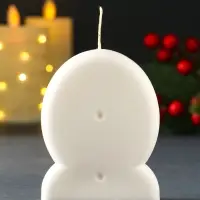 Свеча новогодняя с предсказанием "Снегурочка" 7х2х9 см