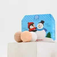 Бомбочки для ванны в домике &laquo;Пингвин&raquo;, набор 6 шт х 40 г, URAL LAB