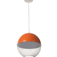 Светильник Lina 1х40Вт Е27 неон-оранжевый  26х26х32см