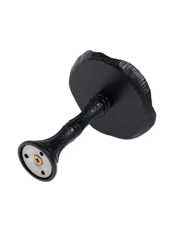 Крючок для штор CAPPIO KS036, d=9.5 мм, цвет черный, 2 шт