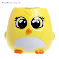 Набор для опытов &laquo;Пташки, выращиваем травку&raquo;, жёлтый горшочек