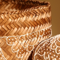 Корзинка плетеная "Морокко" 14х14х23 см