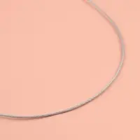 Спицы круговые, для вязания, с тефлоновым покрытием, с металлическим тросом, d=2 мм, 14/80 см