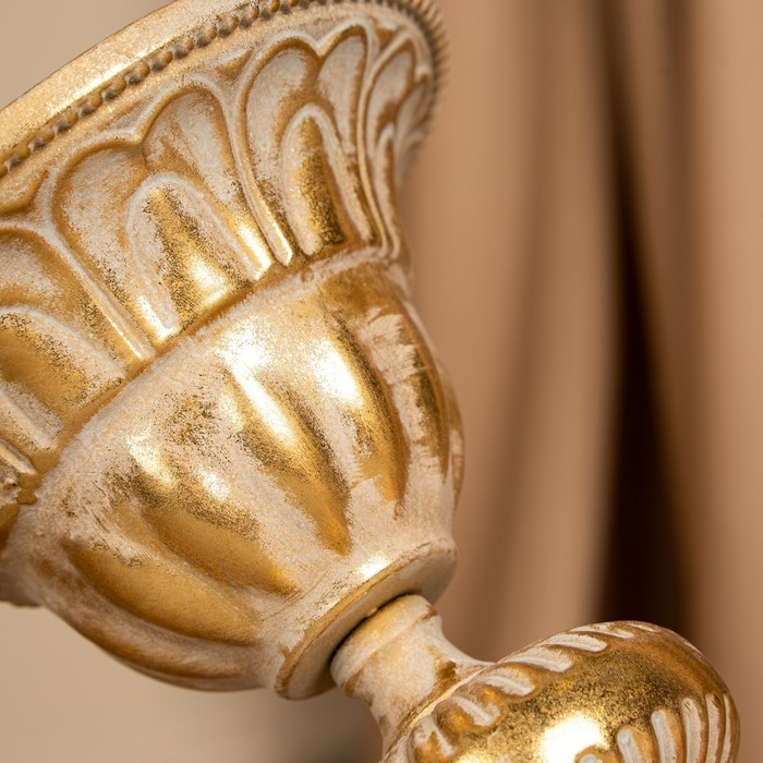 Подсвечник металл &laquo;Ярусы&raquo; для одной свечи 16 х 16 х 25 см