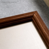 Фоторамка  дерево 24х30 см, орех, МИКС ( пластиковый экран)