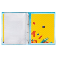 Папка школьная на кольцах &laquo;Портфолио дошкольника&raquo;, 6 листов-разделителей, 24,5 х 32 см.