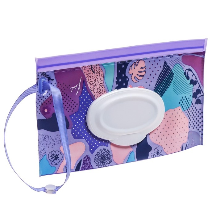 Контейнер для салфеток с петелькой &laquo;Абстракция&raquo;, цвет МИКС