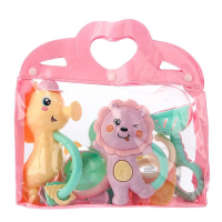 Набор погремушек &laquo;Нежность&raquo;, в сумочке, 5 шт., цвет МИКС, Крошка Я