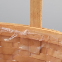 Корзина плетеная, секвойя, 22х15,5х12/25,5 см