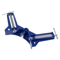 Струбцина угловая ТУНДРА, 90&deg;, винтовой зажим, алюминиевая, 75 мм