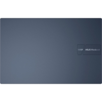 Ноутбук Asus VivoBook X1504ZA, 15.6", i3 1215U, 8Гб, SSD 512 Гб, UHD, noOS, синий