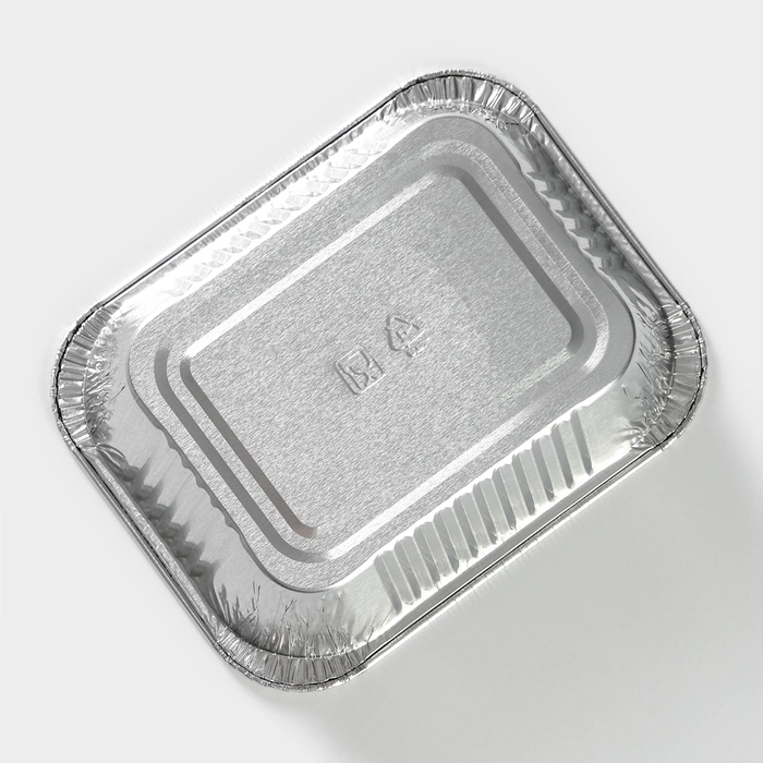 Набор форм из фольги для выпечки и запекания Доляна, 250 мл, 12,5&times;9,8&times;3,3 см, 3 шт