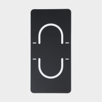 Салфетница Доляна &laquo;Трансформер&raquo;, 10&times;12 см, чёрная