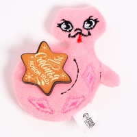 Магнит новогодний мягкий &laquo;Счастья в Новом году!&raquo;