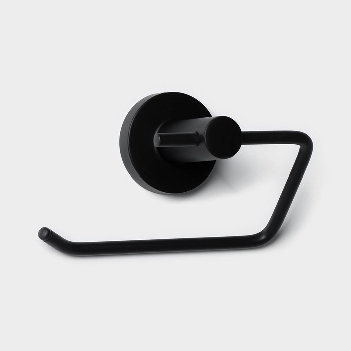 Держатель для туалетной бумаги St&ouml;lz loft, серия basic, цвет чёрный