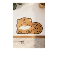 Коврик для дома Доляна &laquo;Тигр&raquo;, влаговпитывающий, 60&times;39 см