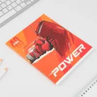 Тетрадь в клетку, 48 л., А5, на скрепке, блок №1 &laquo;Спорт&raquo; МИКС