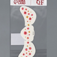 Татуировка для лица и тела &laquo;Веснушки. Цветы&raquo;, 1 шт., розовый