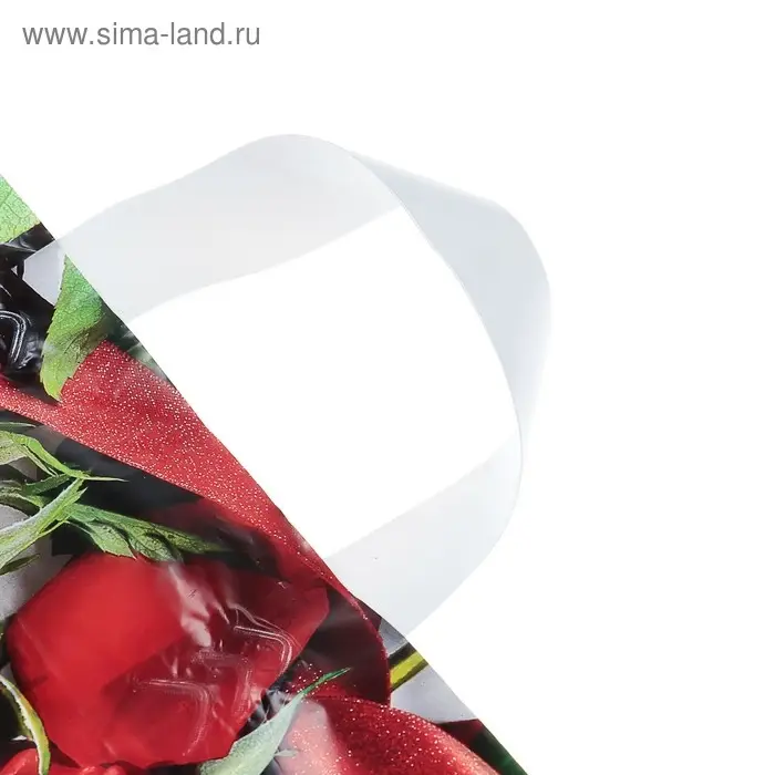 Пакет &laquo;Мерси&raquo;, полиэтиленовый с петлевой ручкой, 38&times;42 см, 40 мкм