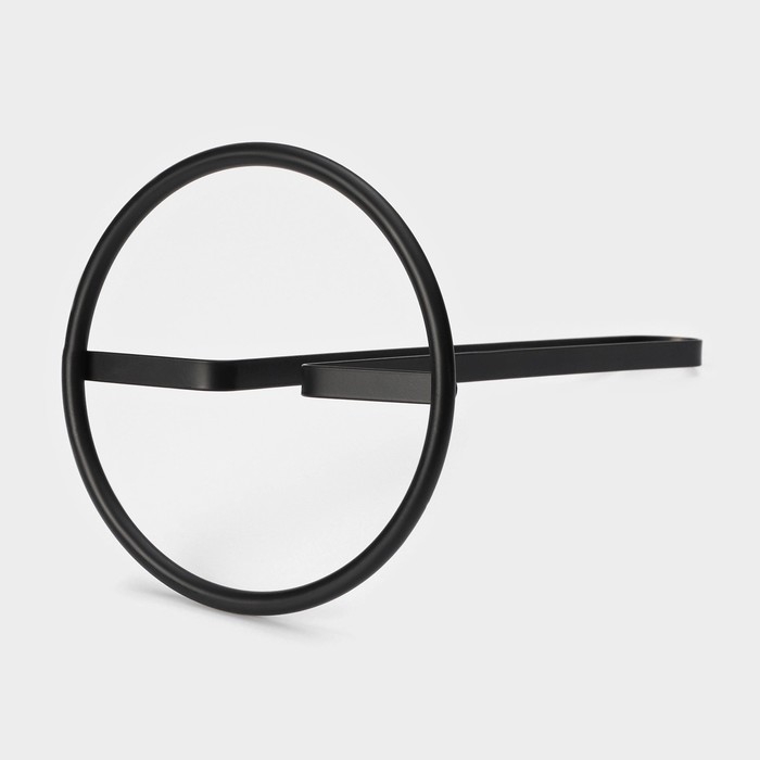 Держатель для бумажных полотенец Доляна &laquo;Лофт&raquo;, 15&times;15&times;28 см, цвет чёрный